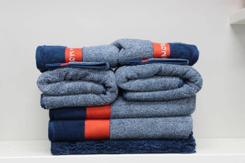 Navy Blue Towels - 9Pc - Image 2