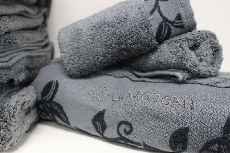 Grey Towels - 9Pc - Image 2