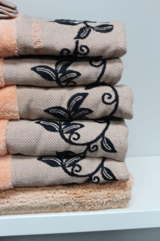 Peach Towels - 9Pc - Image 2