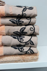 Peach Towels - 9Pc - Image 2