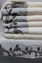 Cream Towels - 9Pc - Image 2