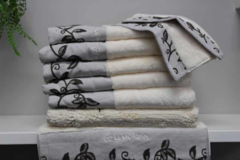 Cream Towels - 9Pc - Image 1