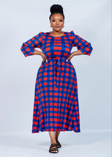 Amanda Pleat Dress