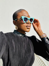 Lira turquoise blue Sunglasses