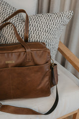 My Daily XL Leather Nappy Bag