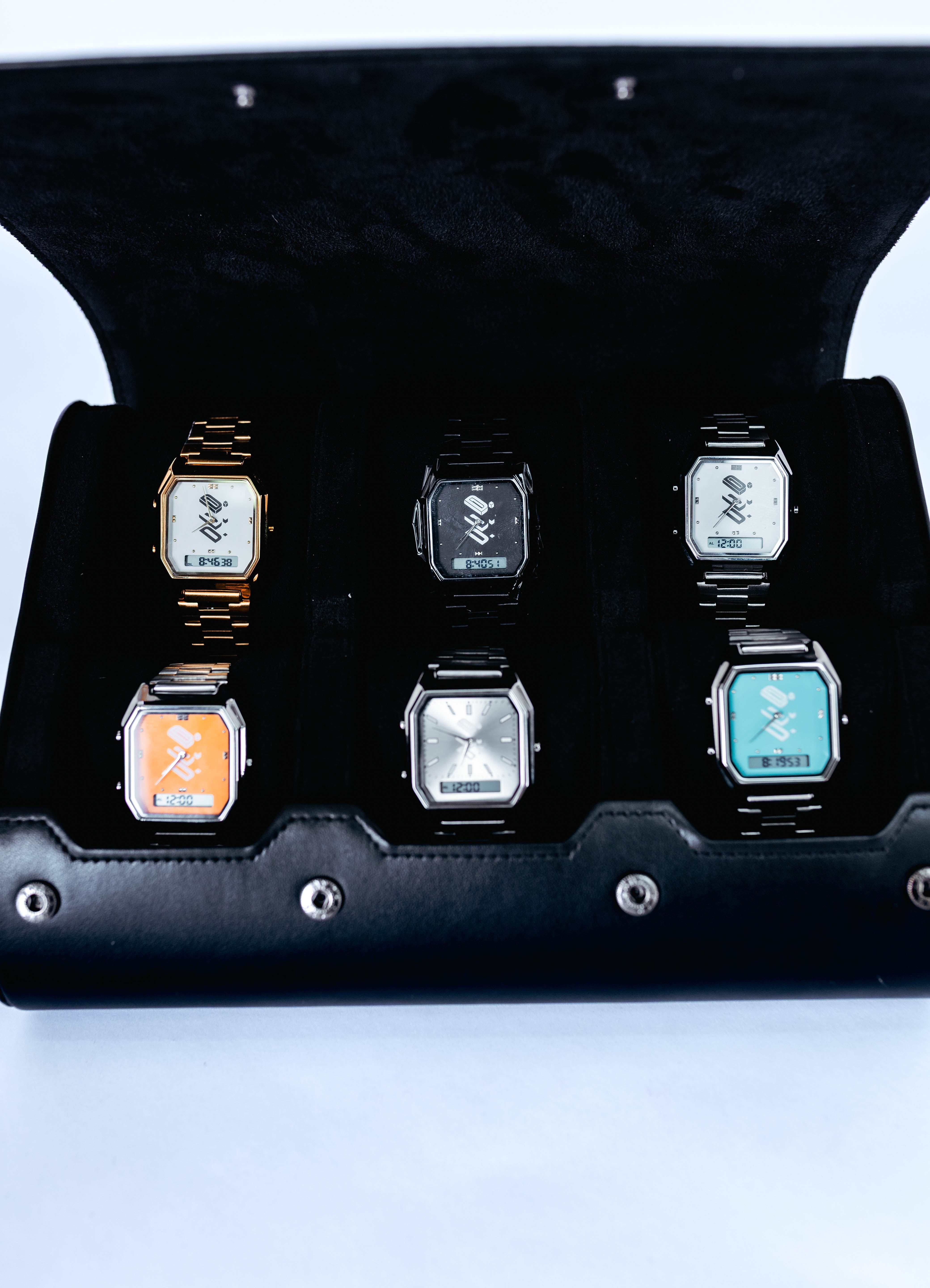 6 slot Timepiece Collector's Case