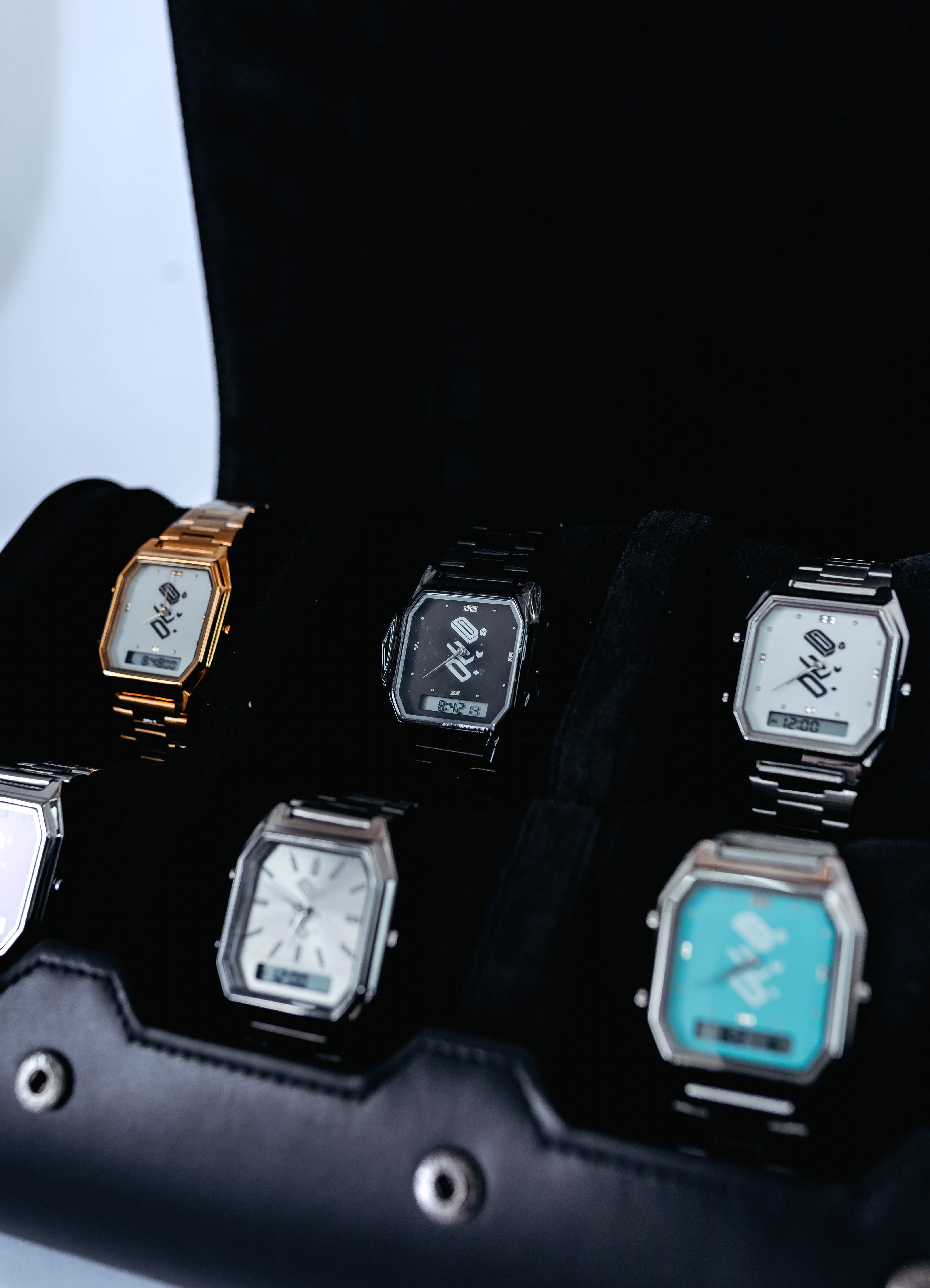 6 slot Timepiece Collector's Case
