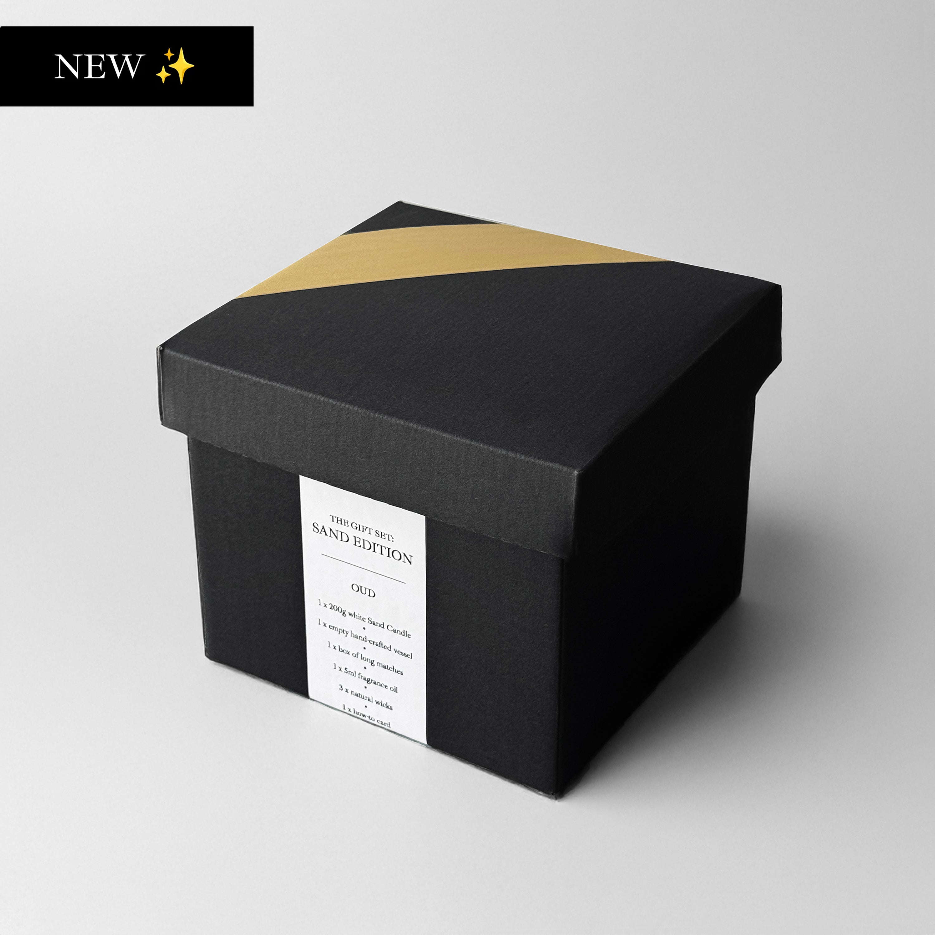 Sand Candle • The Gift Set: Sand Edition