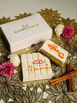 Diwali Print Chocolate Slab