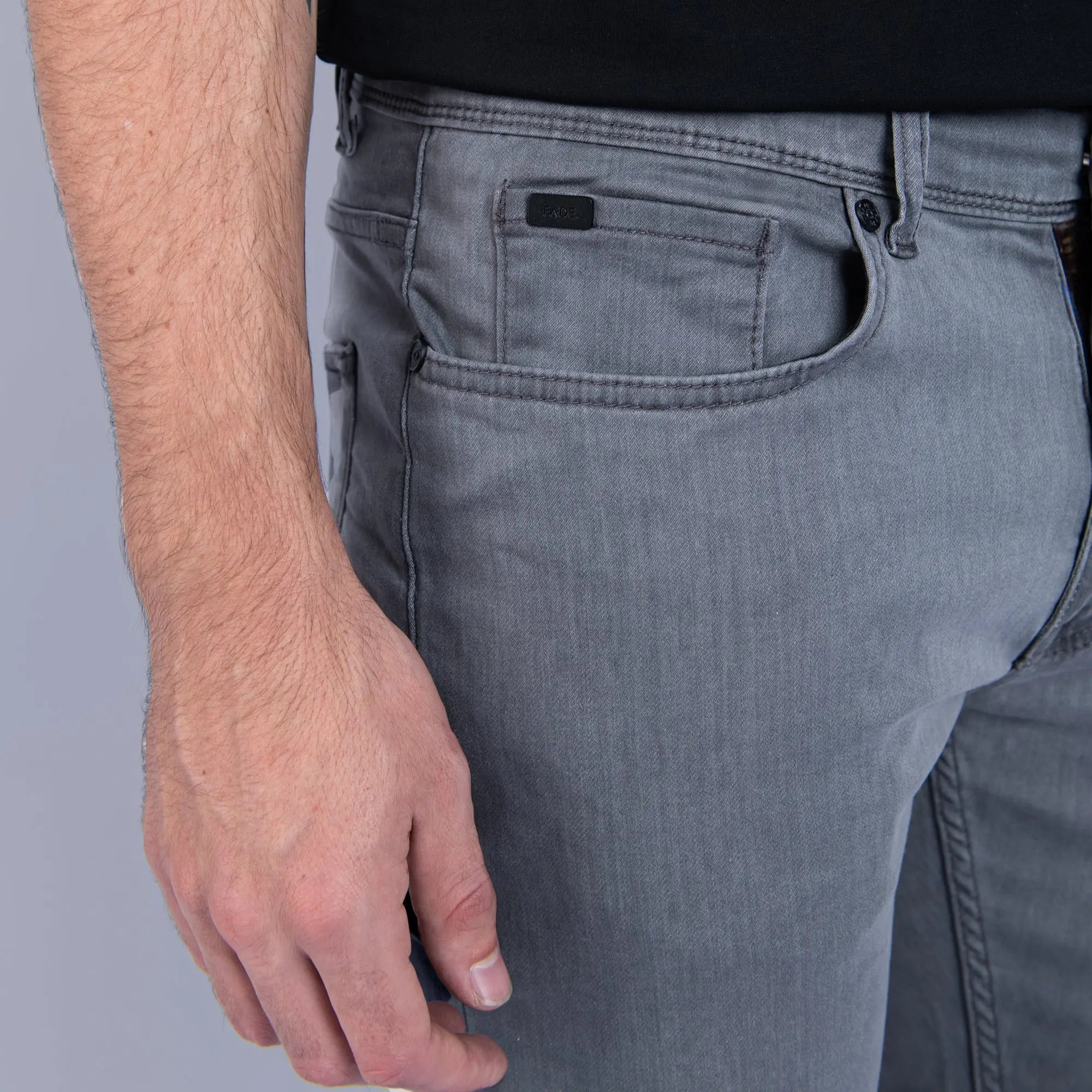 Iconic Smoke Slim Fit Jeans