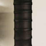 Igbo Leather Standing Mirror – Black