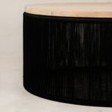Ijuthi Coffee Table – Blonde & Black