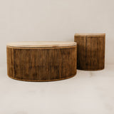 Ijuthi Coffee Table – Blonde & Brown
