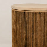 Ijuthi Side Table – Blonde & Brown
