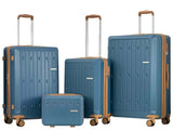 4pc Diamante Luggage Collection - (Available in Forest Green, Jade, Cream & Brown) - Image 2