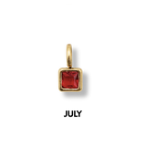 Birthstone Charms Gold