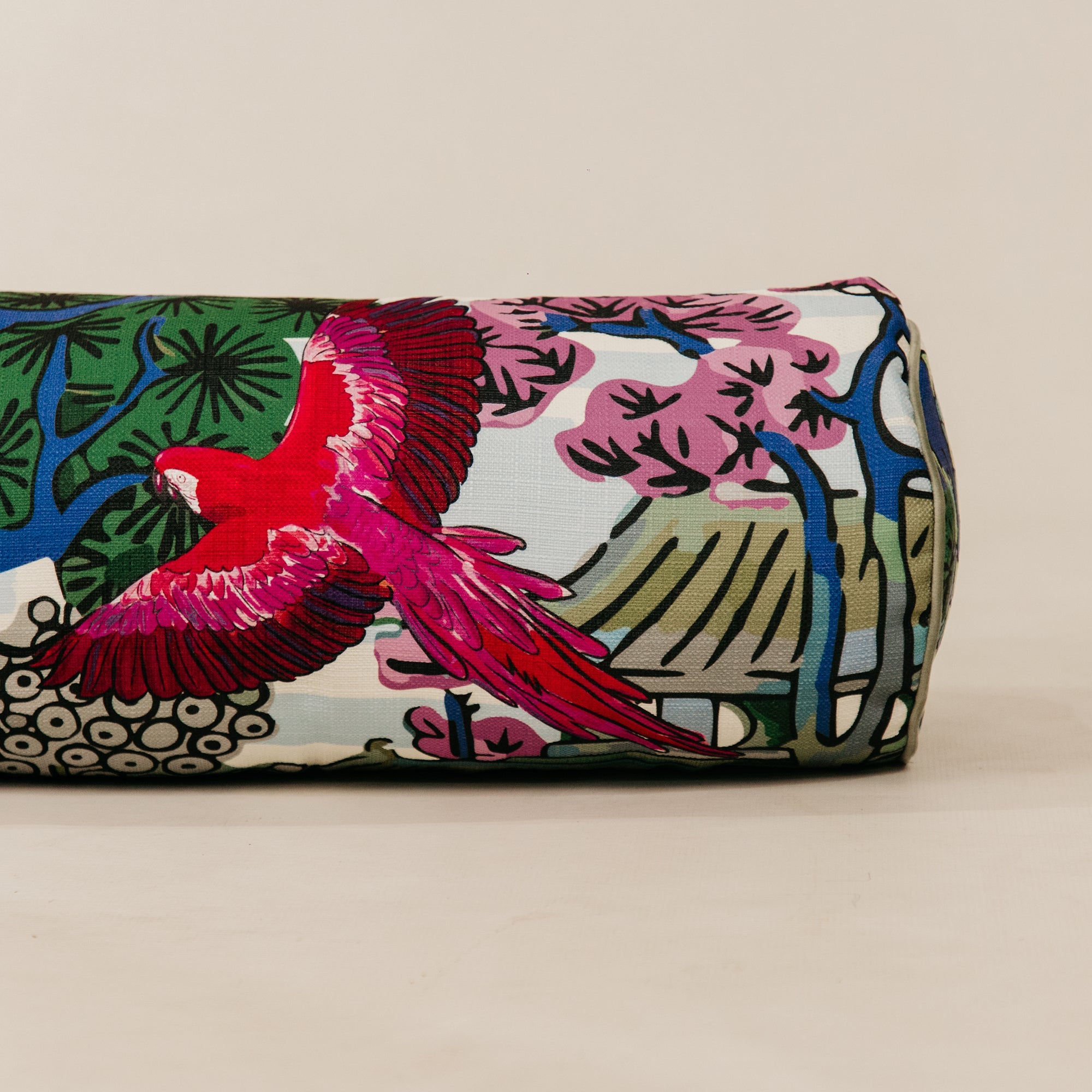 Jungle Flight Bolster 22 x 120cm