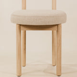 Juno Sand Dining Chair – Blonde