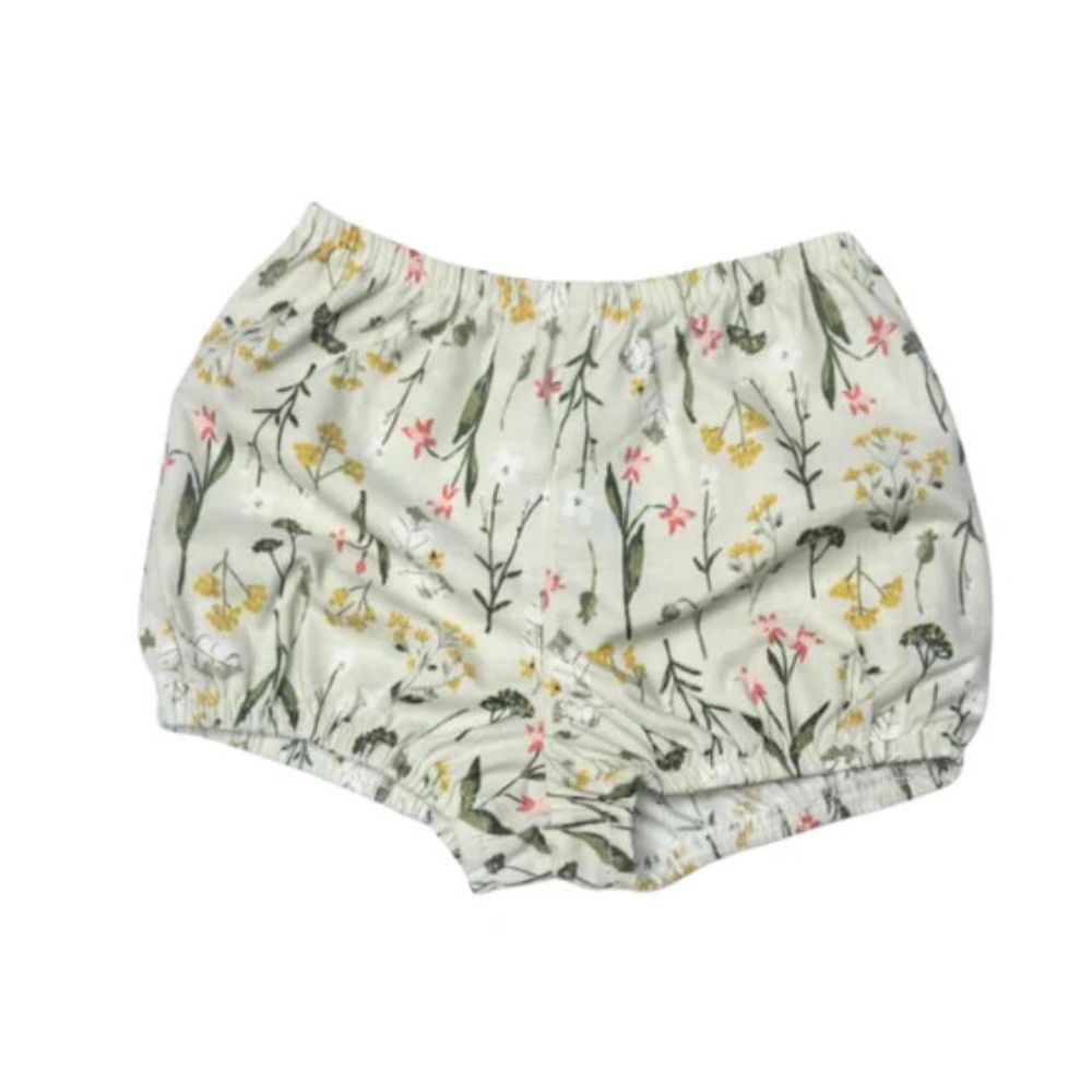 Just Chillin' Mint Wildflower Diaper Cover