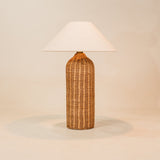 Kobo Table Lamp with Linen Shade – Natural