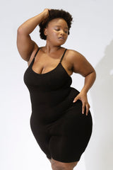 Mid Thigh Jumpsuit | Mid Compression Shapewear