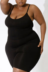 Mid Thigh Jumpsuit | Mid Compression Shapewear
