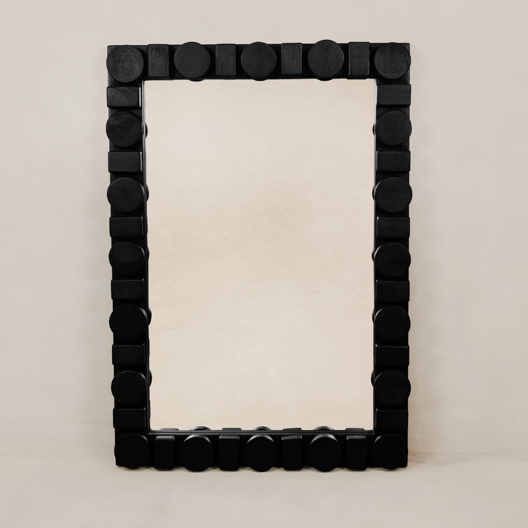 Kalahari Wall Mirror – Black