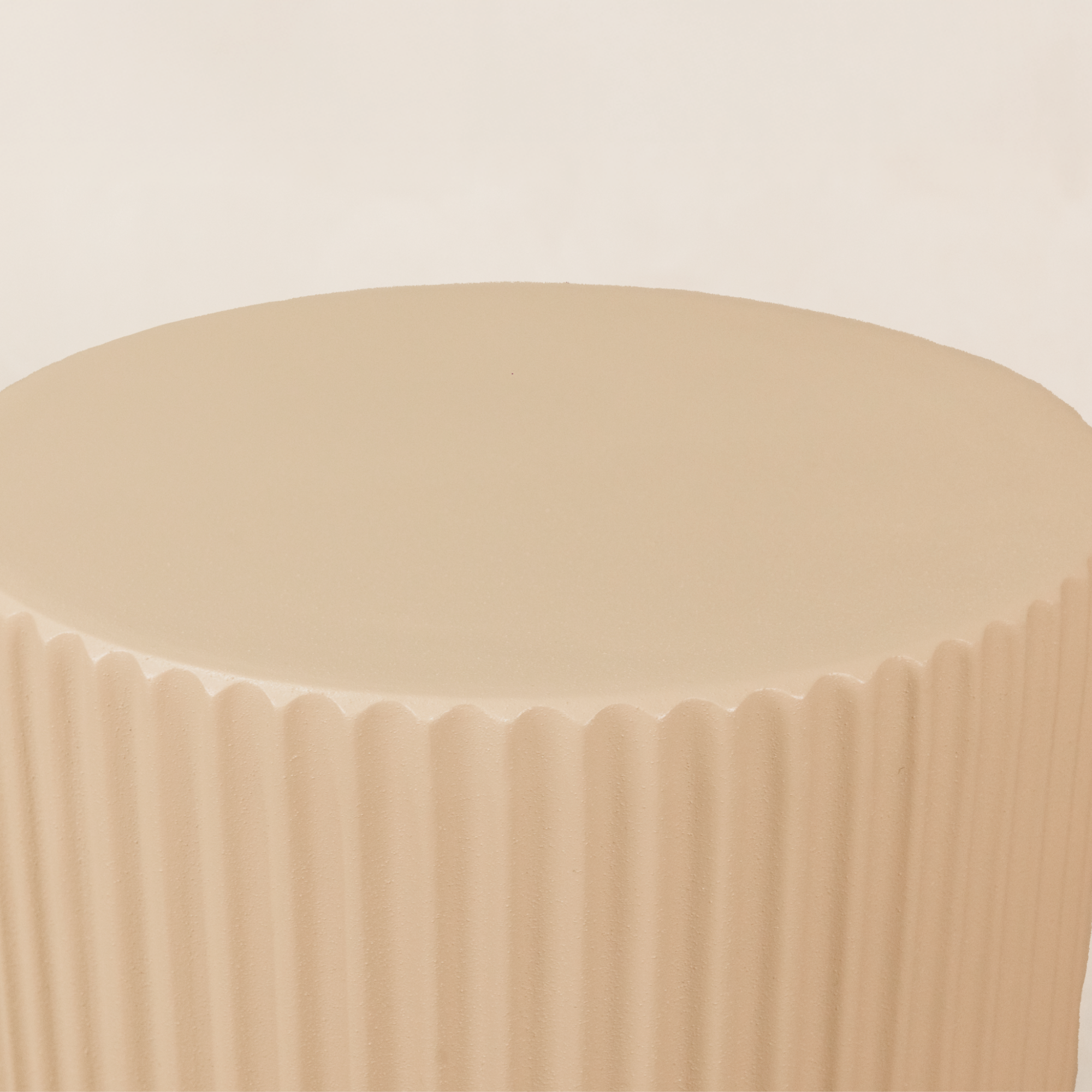 Komo Short Side Table – Taupe