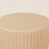 Komo Short Side Table – Taupe