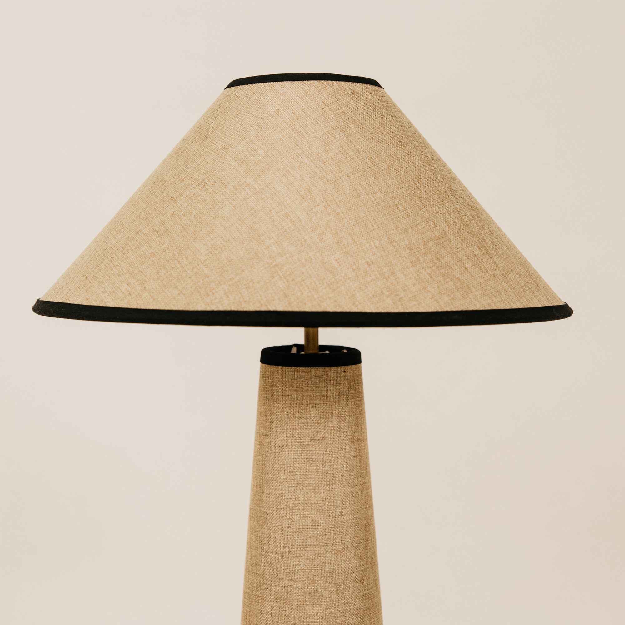 Hessian Fusion Floor Lamp