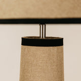 Hessian Fusion Table Lamp