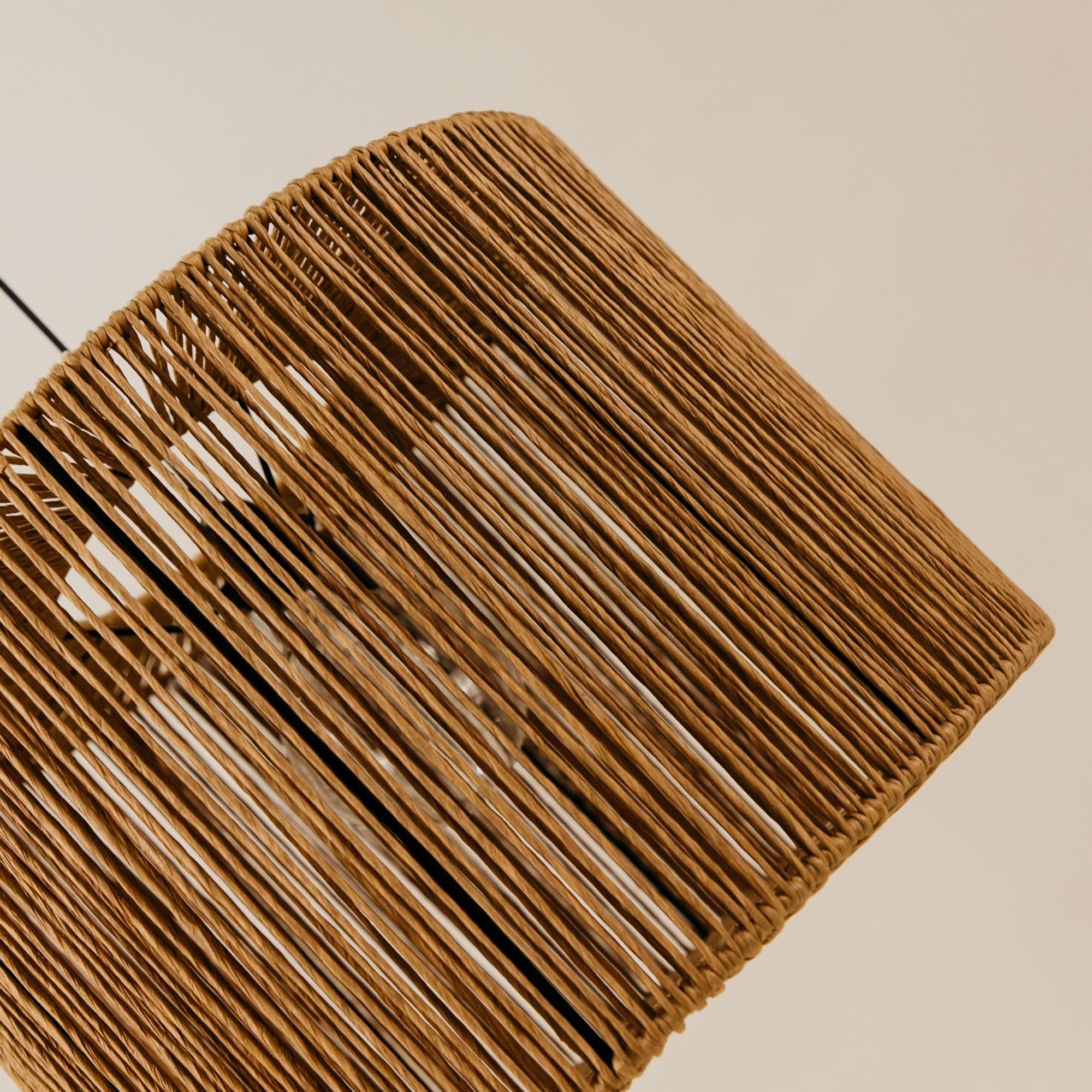 Kamba Paper Rope Pendant – Natural
