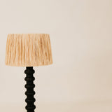 Olifants Table Lamp with Raffia Shade