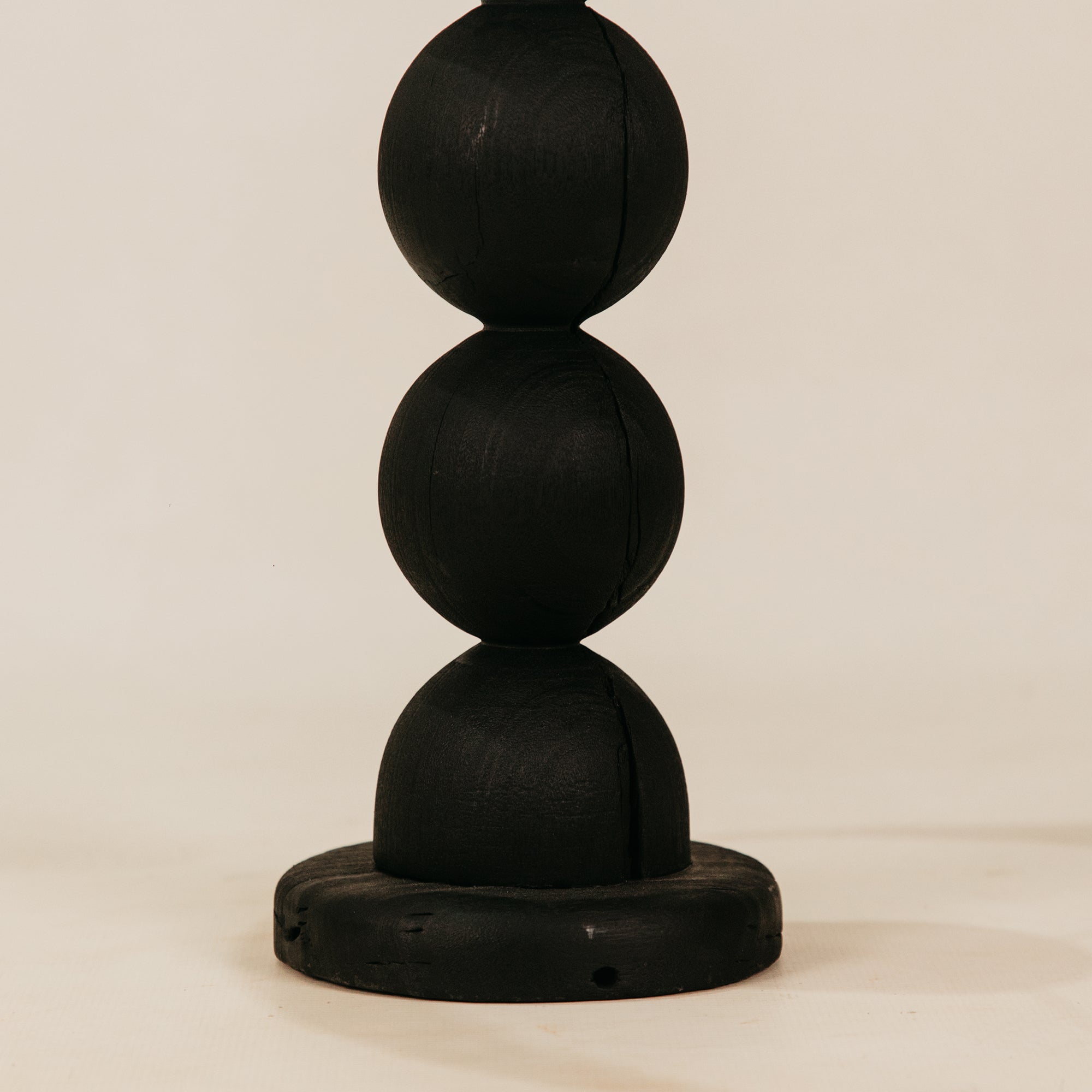 Skukuza Table Lamp with Grid Weave Shade – Black