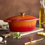 Flame Orange 8pc Baobab Cast Iron - Image 4