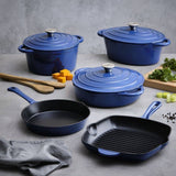 Limoges Blue 8pc Baobab Cast Iron - Image 1