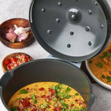 9pc Aluminium Cookware Set - Pastel Blue - Image 2
