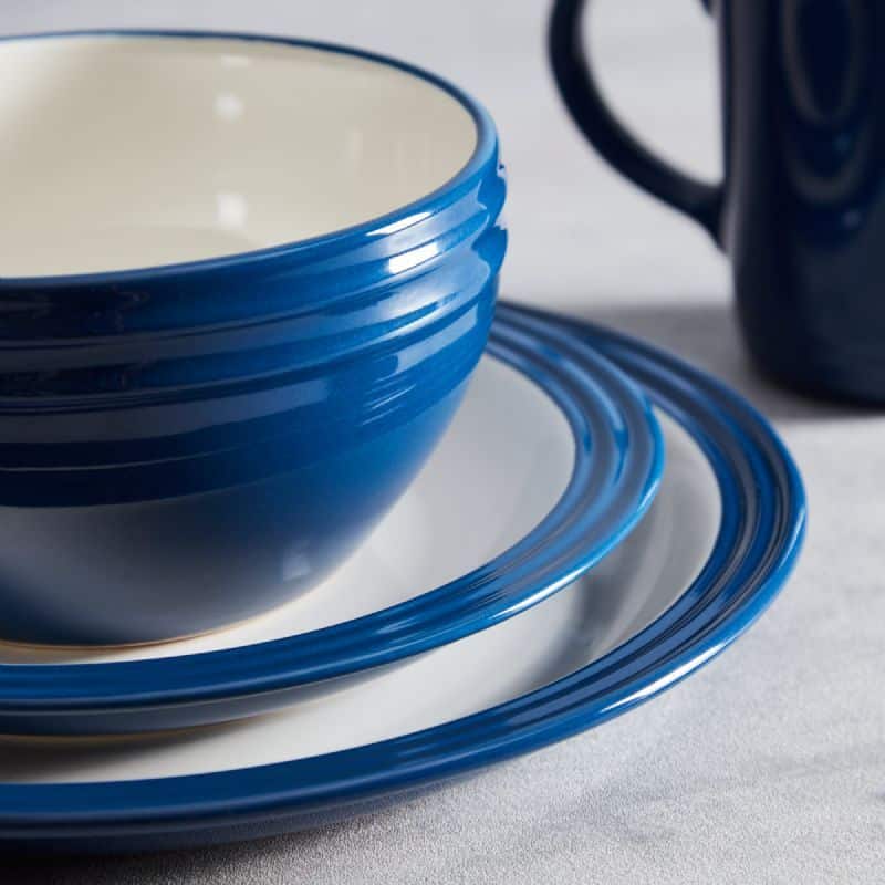 Limoges Blue 16pc Foundry Dinner Set - Image 3