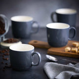 4pc Coffee Mugs - Ombre Grey - Image 1