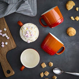 4pc Coffee Mugs - Flame Orange - Image 2