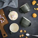 4pc Coffee Mugs - Ombre Thyme - Image 2