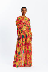 Malondie Fruit Mesh Dress