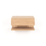 Heritage Soft Edge Side Table - Light Oak