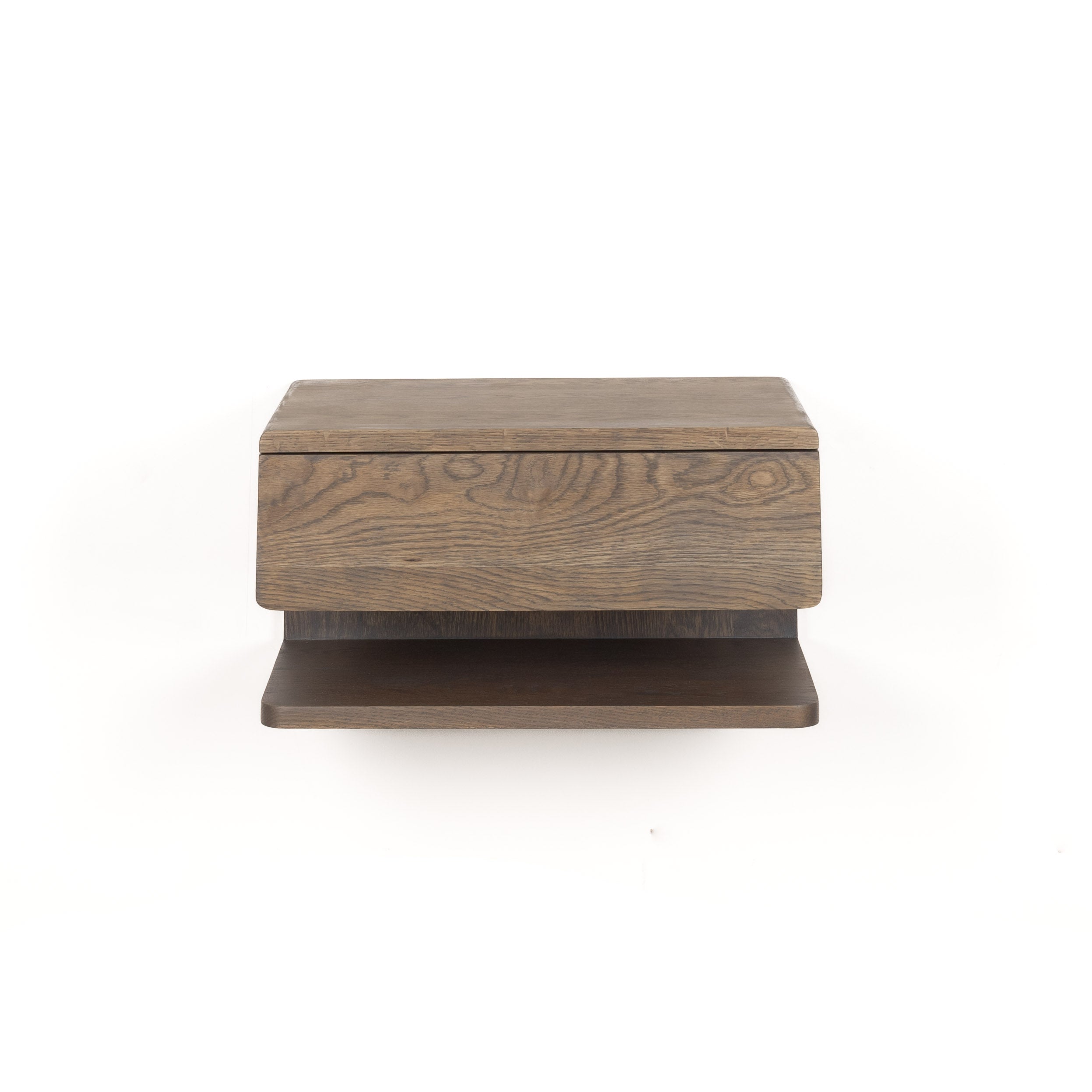 Heritage Soft Edge Side Table - Ash Brown