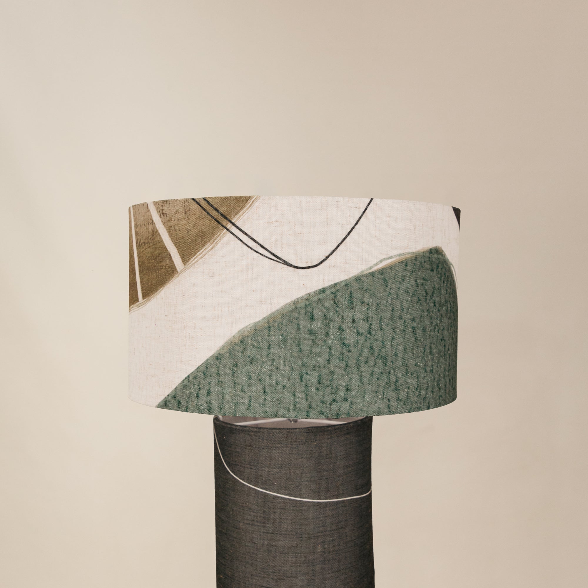 Lilypad Barrel Floor Lamp