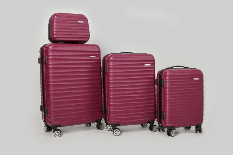 4pc Le Morgan Traveller Luggage Set (Available in Purple, Red and Grey) - Image 2