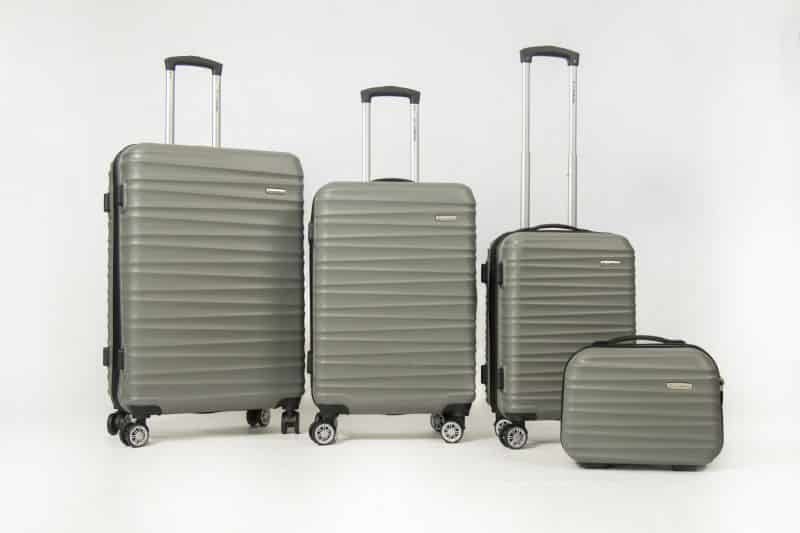 4pc Le Morgan Traveller Luggage Set (Available in Purple, Red and Grey) - Image 1