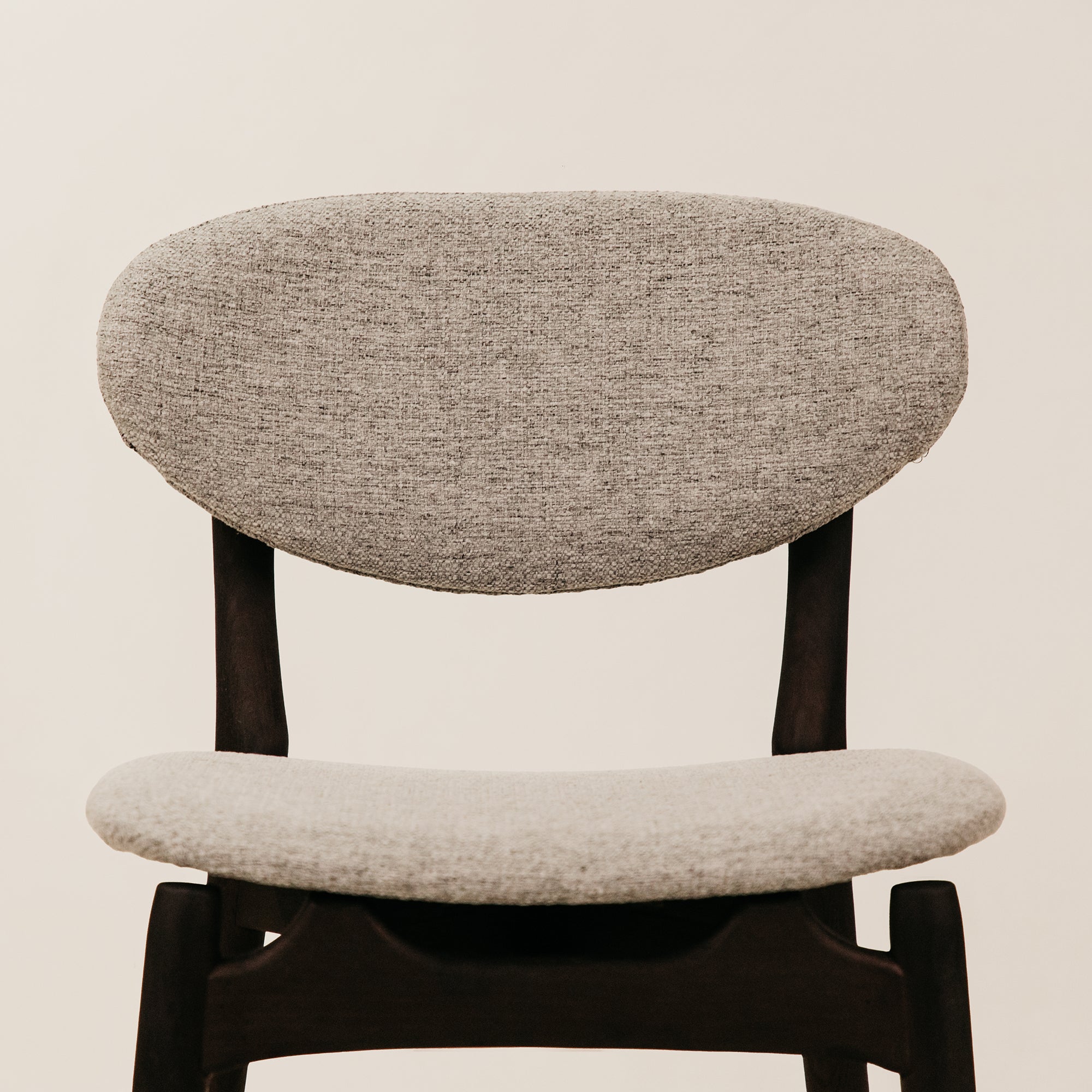 Lyra Grey Dining Chair – Black