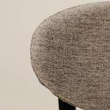 Lyra Grey Dining Chair – Black
