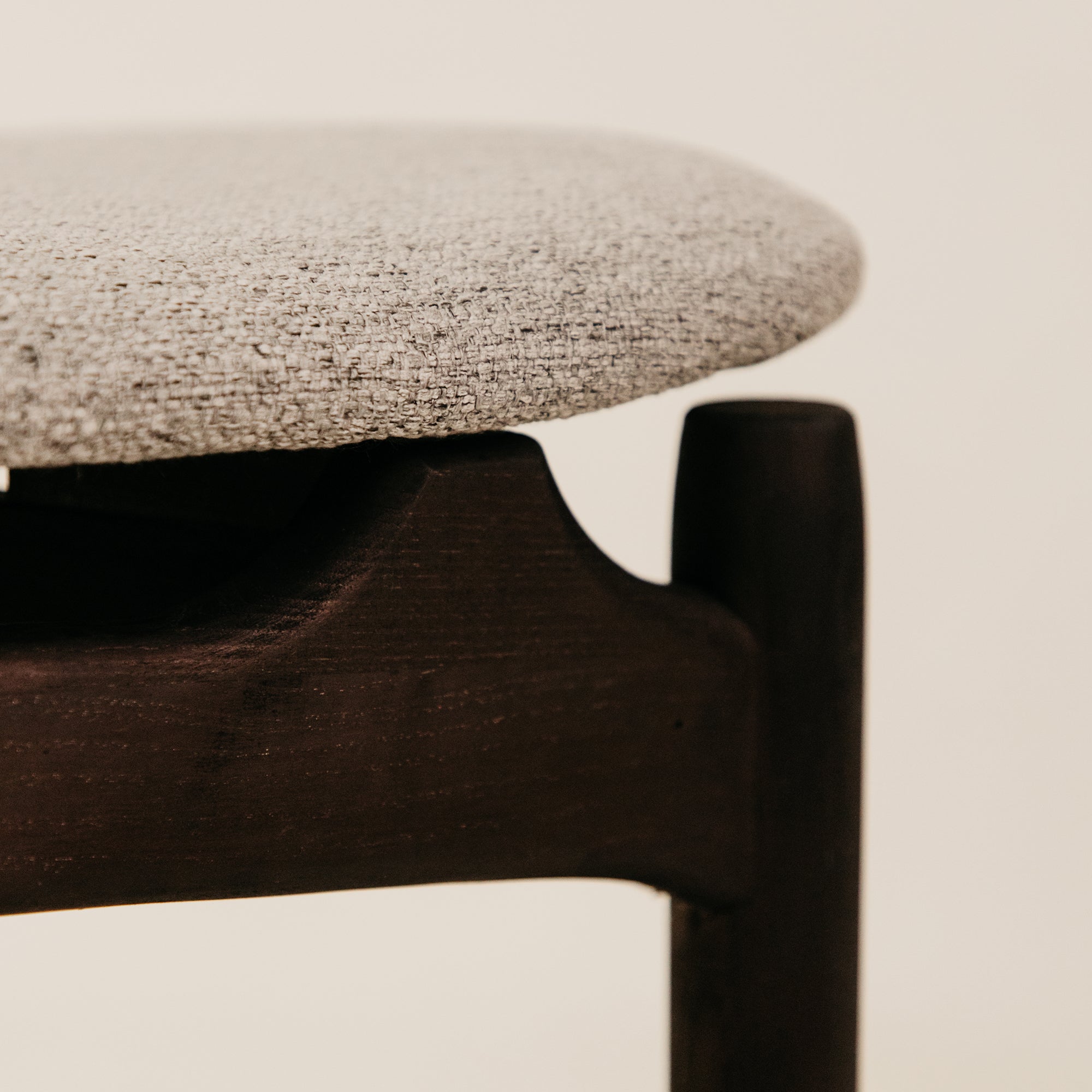 Lyra Grey Dining Chair – Black